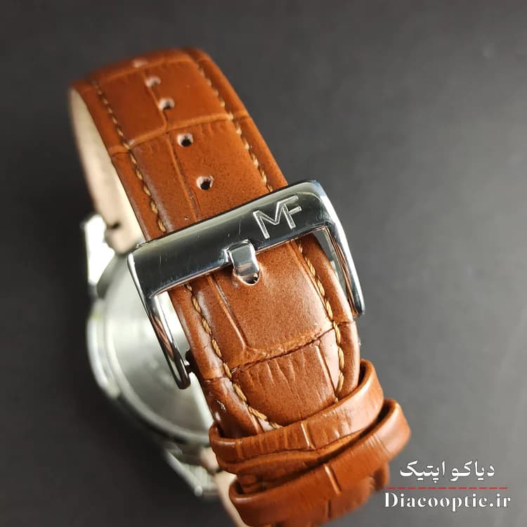 ساعت مچی مردانه اورجینال موتور ژاپن برند مینی فوکوس سه موتور مدل Mf0199G.02 بند چرم — تصویر ۵