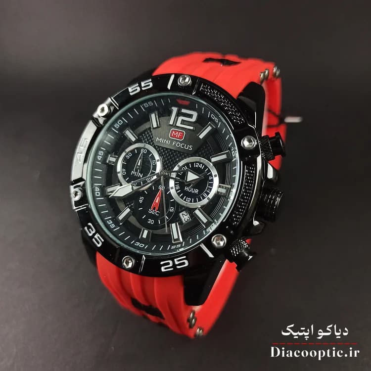 ساعت مچی مردانه اورجینال موتور ژاپن برند مینی فوکوس سه موتور مدل Mf0349G.04 بند رابر — تصویر ۱۰