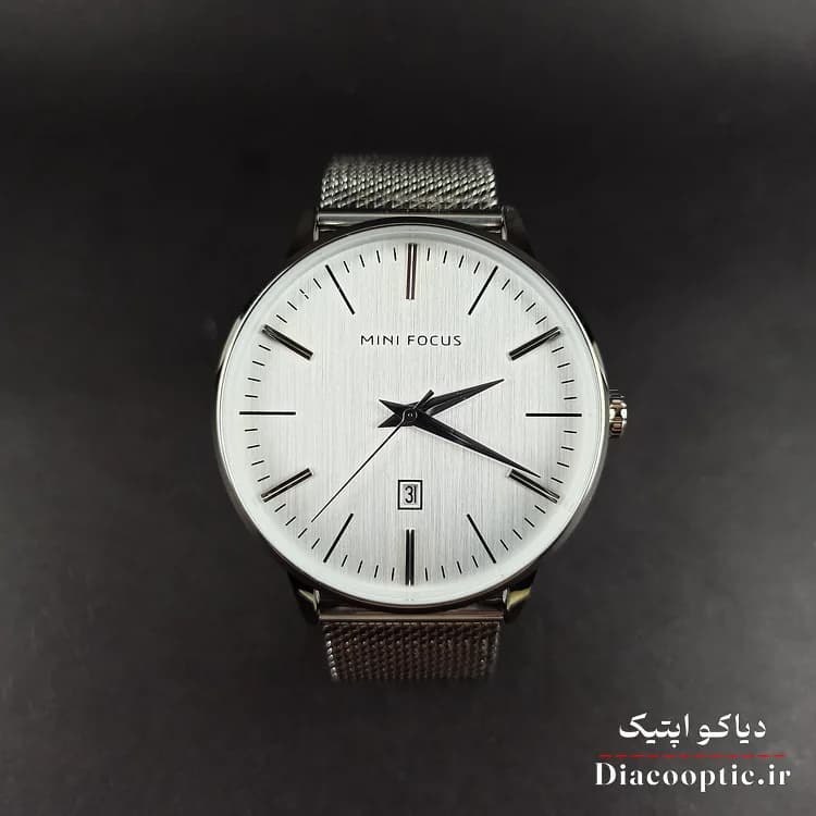 ساعت مچی مردانه اورجینال موتور ژاپن برند مینی فوکوس مدل Mf0115G.05 بند حصیری — تصویر ۱۰