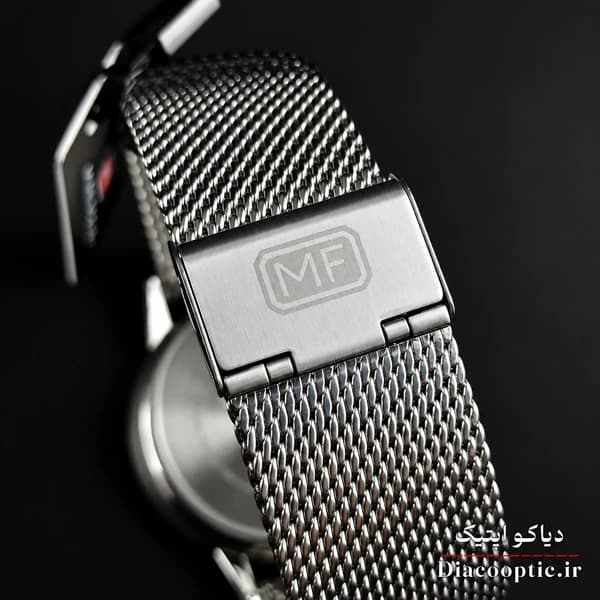 ساعت مچی مردانه اورجینال موتور ژاپن برند مینی فوکوس مدل Mf0115G.05 بند حصیری — تصویر ۶