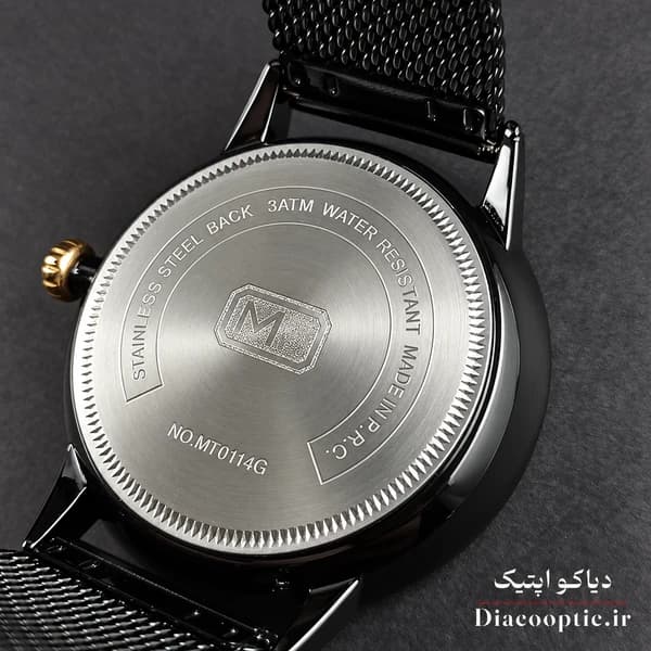 ساعت مچی مردانه اورجینال موتور ژاپن برند مینی فوکوس مدل Mf0115G.01 بند حصیری — تصویر ۷
