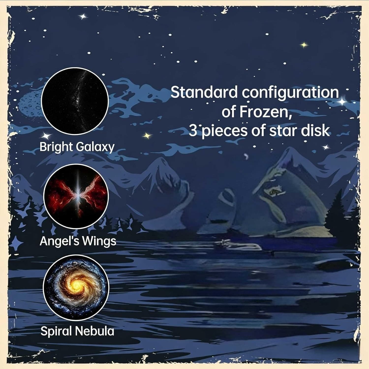چراغ خواب و پروژکتور کهکشان Starry Sky — تصویر ۳