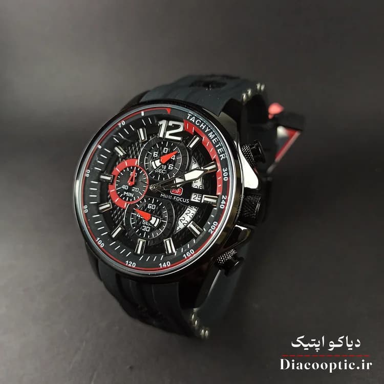 ساعت مچی مردانه اورجینال موتور ژاپن برند مینی فوکوس سه موتور مدل Mf0350G.05 بند رابر — تصویر ۱۱