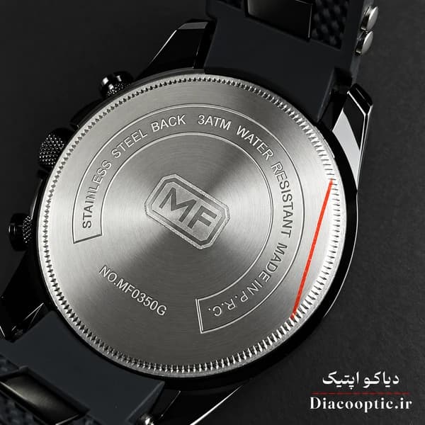 ساعت مچی مردانه اورجینال موتور ژاپن برند مینی فوکوس سه موتور مدل Mf0350G.05 بند رابر — تصویر ۷