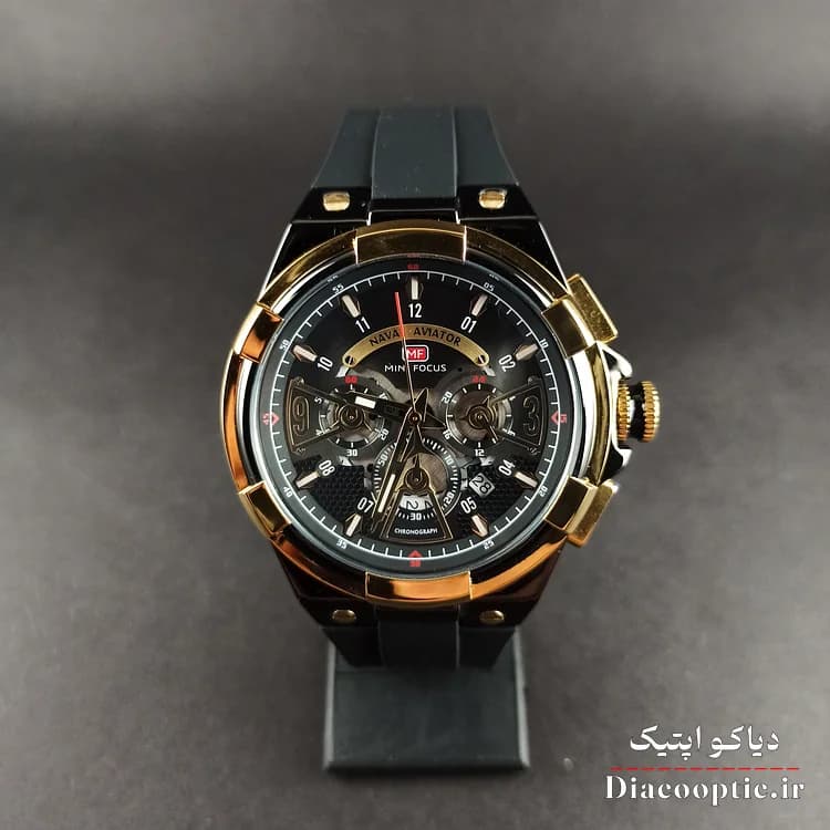 ساعت مچی مردانه اورجینال موتور ژاپن برند مینی فوکوس سه موتور مدل Mf0402G.01 بند رابر — تصویر ۱۰