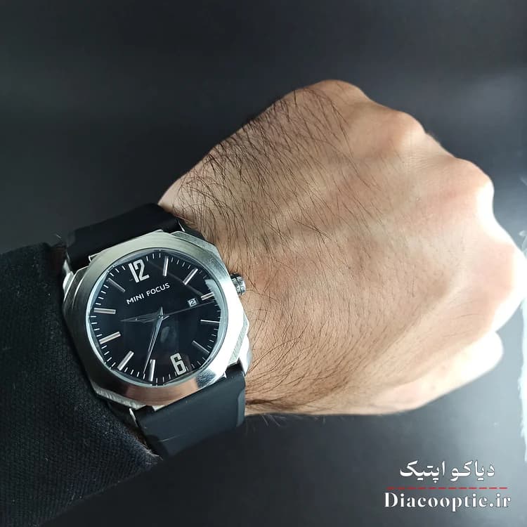 ساعت مچی مردانه اورجینال موتور ژاپن برند مینی فوکوس مدل Mf0248G.01 بند رابر — تصویر ۹