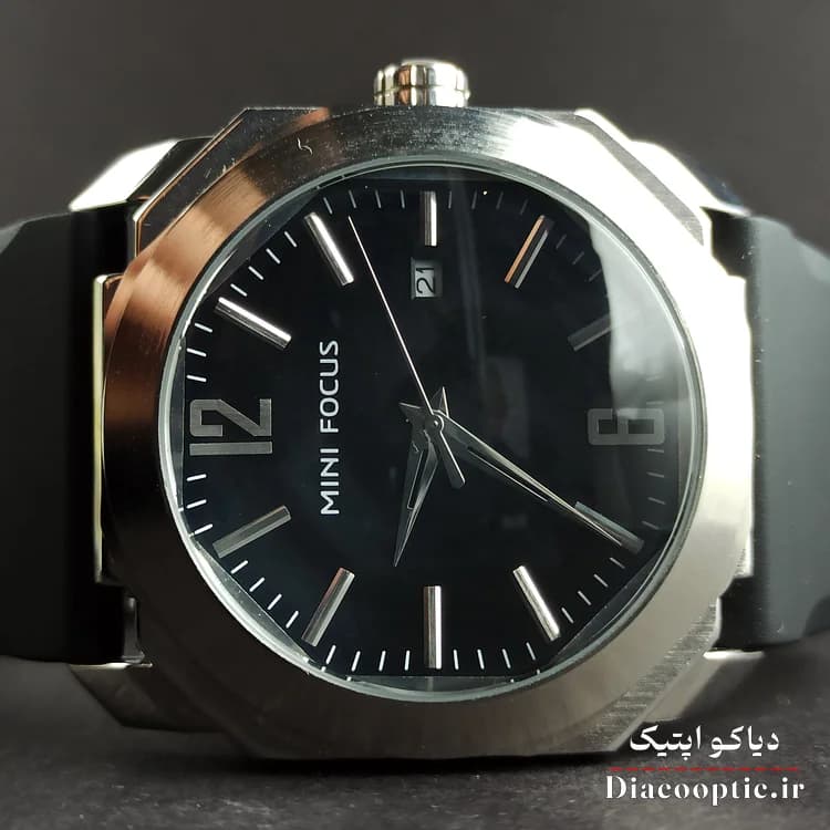 ساعت مچی مردانه اورجینال موتور ژاپن برند مینی فوکوس مدل Mf0248G.01 بند رابر — تصویر ۵