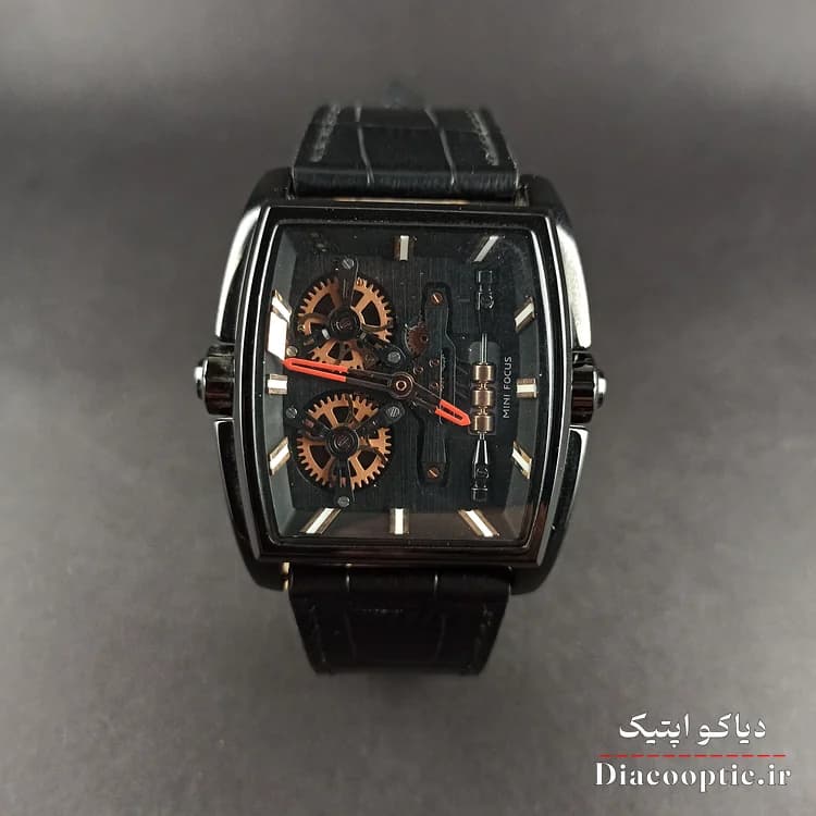 ساعت مچی مردانه اورجینال موتور ژاپن برند مینی فوکوس مدل Mf0322G.4 بند چرم — تصویر ۱۰