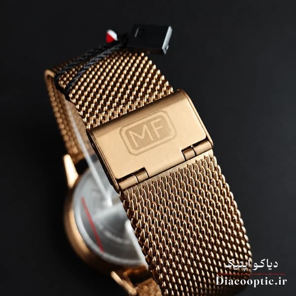 ساعت مچی مردانه اورجینال موتور ژاپن برند مینی فوکوس سه موتور مدل Mf0236G.2 بند حصیری — تصویر ۶