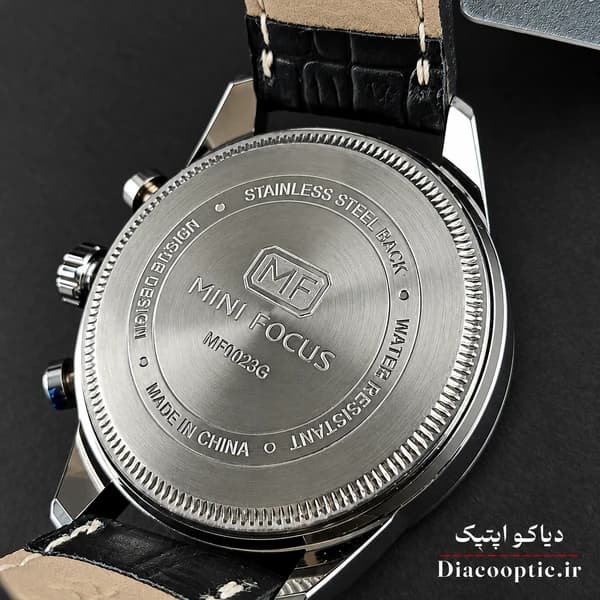 ساعت مچی مردانه اورجینال موتور ژاپن برند مینی فوکوس مدل Mf0029G.2 بند چرم — تصویر ۷