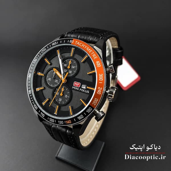 ساعت مچی مردانه اورجینال موتور ژاپن برند مینی فوکوس مدل Mf0029G.2 بند چرم — تصویر ۴