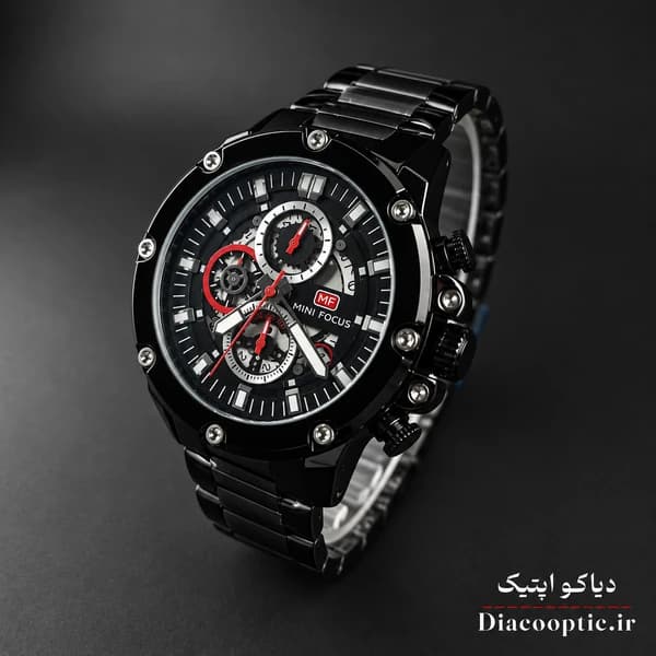 ساعت مچی مردانه اورجینال موتور ژاپنی برند مینی فوکوس سه موتور مدل Mf0398G.04 — تصویر ۴