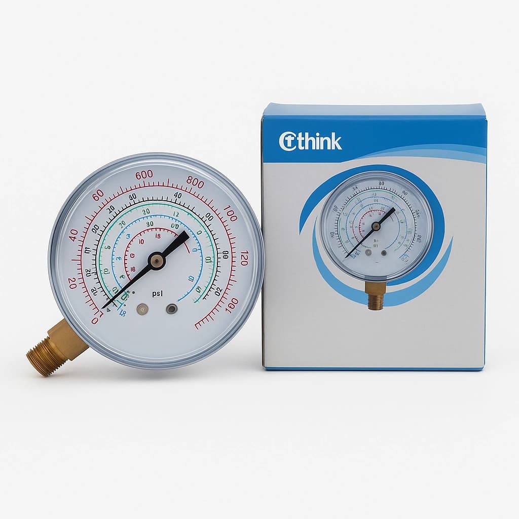 گیج وکیوم برودتی Think مدل TK-250L | مانومتر کولرگازی و سردخانه