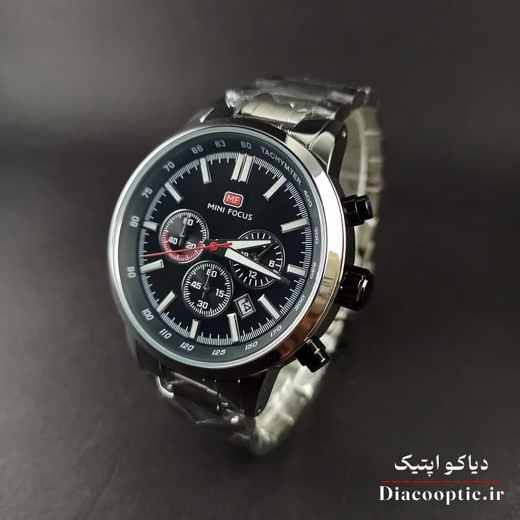 ساعت مچی مردانه اورجینال موتور ژاپنی برند مینی فوکوس سه موتور مدل Mf0133G.03 — تصویر ۴