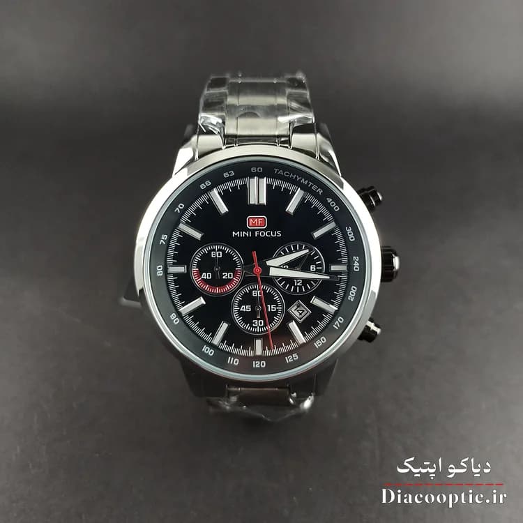 ساعت مچی مردانه اورجینال موتور ژاپنی برند مینی فوکوس سه موتور مدل Mf0133G.03 — تصویر ۳
