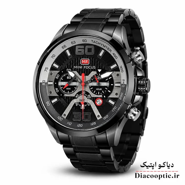 ساعت مچی مردانه اورجینال موتور ژاپنی برند مینی فوکوس سه موتور مدل Mf0336G.01 — تصویر ۲