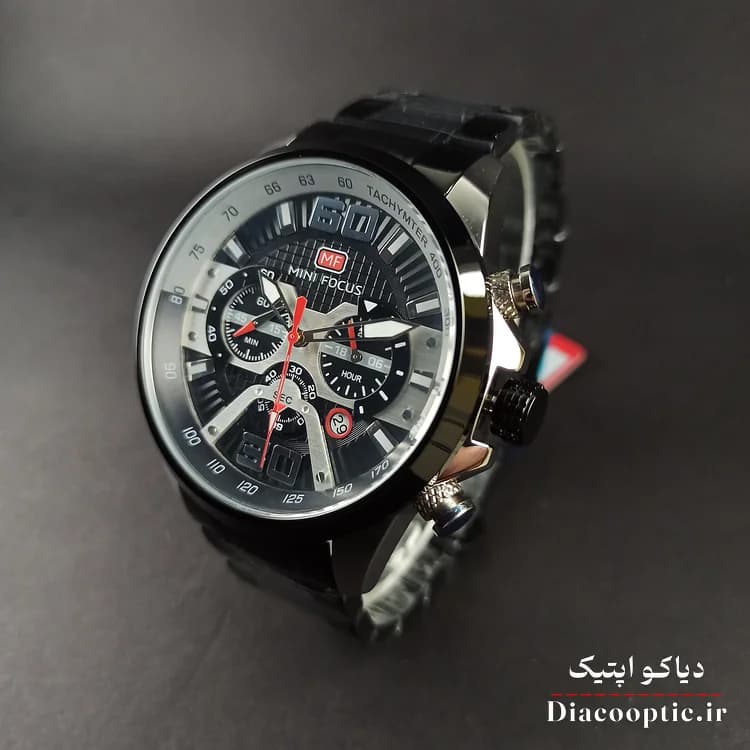 ساعت مچی مردانه اورجینال موتور ژاپنی برند مینی فوکوس سه موتور مدل Mf0336G.01 — تصویر ۱۱
