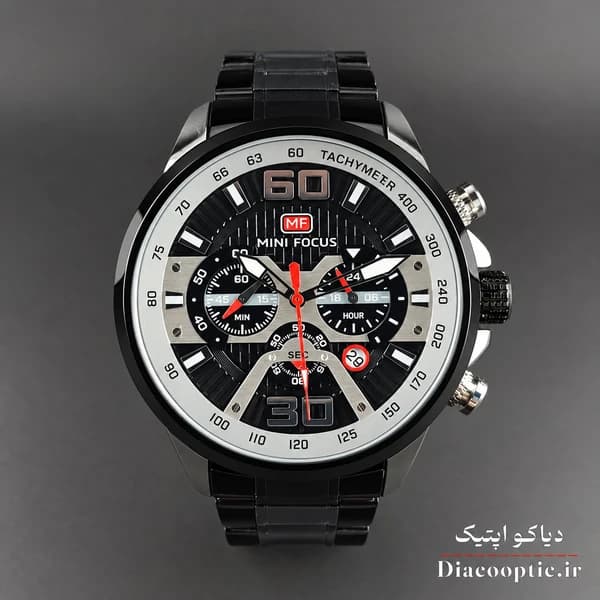 ساعت مچی مردانه اورجینال موتور ژاپنی برند مینی فوکوس سه موتور مدل Mf0336G.01 — تصویر ۳