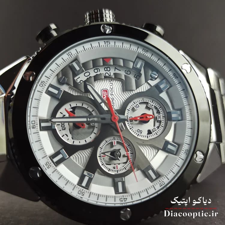 ساعت مچی مردانه اورجینال موتور ژاپنی برند مینی فوکوس سه موتور مدل Mf0397G.01 — تصویر ۱۲