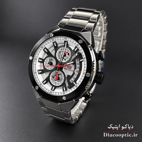 ساعت مچی مردانه اورجینال موتور ژاپنی برند مینی فوکوس سه موتور مدل Mf0397G.01 — تصویر ۴