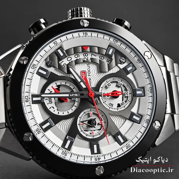 ساعت مچی مردانه اورجینال موتور ژاپنی برند مینی فوکوس سه موتور مدل Mf0397G.01 — تصویر ۵