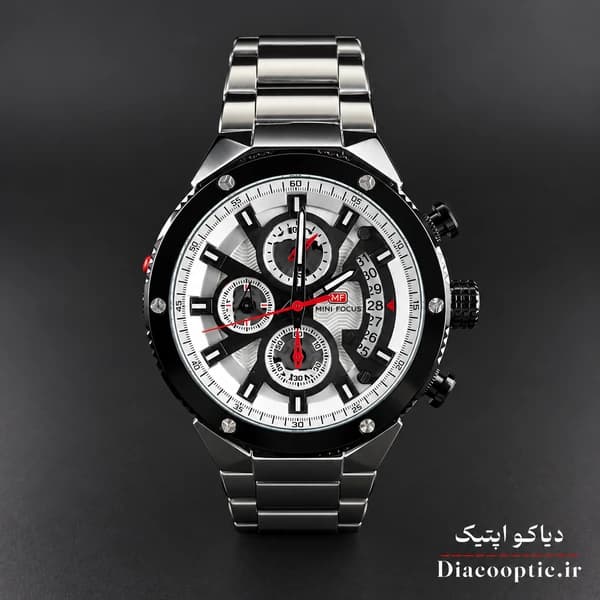 ساعت مچی مردانه اورجینال موتور ژاپنی برند مینی فوکوس سه موتور مدل Mf0397G.01 — تصویر ۳