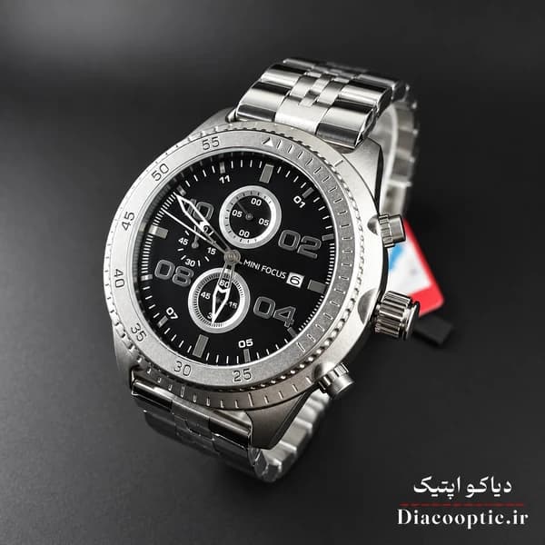 ساعت مچی مردانه اورجینال موتور ژاپنی برند مینی فوکوس سه موتور مدل Mf0230G.02 — تصویر ۴