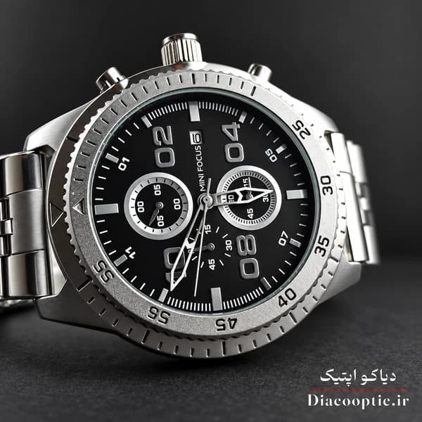 ساعت مچی مردانه اورجینال موتور ژاپنی برند مینی فوکوس سه موتور مدل Mf0230G.02 — تصویر ۵