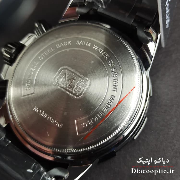 ساعت مچی مردانه اورجینال موتور ژاپنی برند مینی فوکوس سه موتور مدل Mf0401G.01 — تصویر ۷
