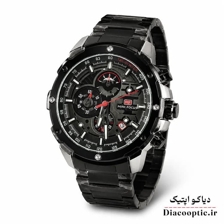 ساعت مچی مردانه اورجینال موتور ژاپنی برند مینی فوکوس سه موتور مدل Mf0401G.01 — تصویر ۲