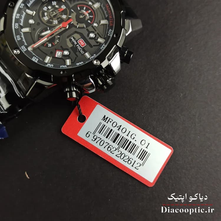 ساعت مچی مردانه اورجینال موتور ژاپنی برند مینی فوکوس سه موتور مدل Mf0401G.01 — تصویر ۸