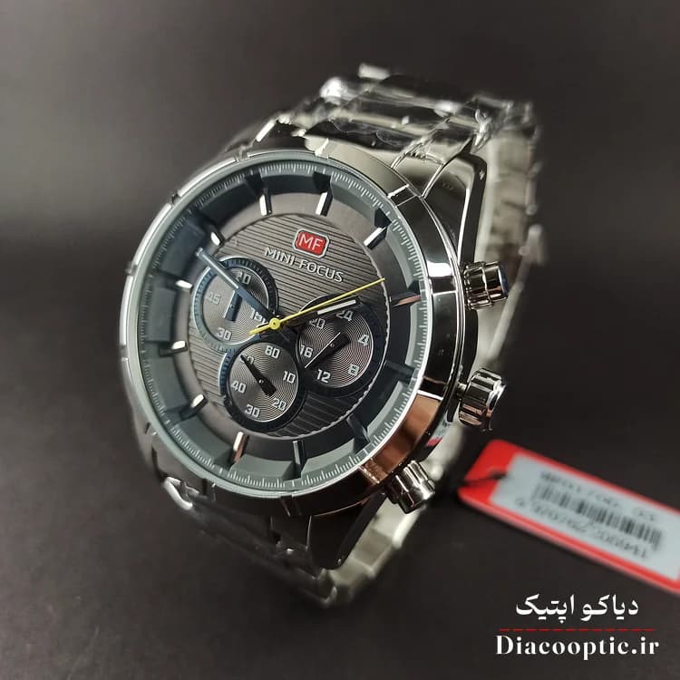 ساعت مچی مردانه اورجینال موتور ژاپنی برند مینی فوکوس سه موتور مدل Mf0170G.04 — تصویر ۱۲