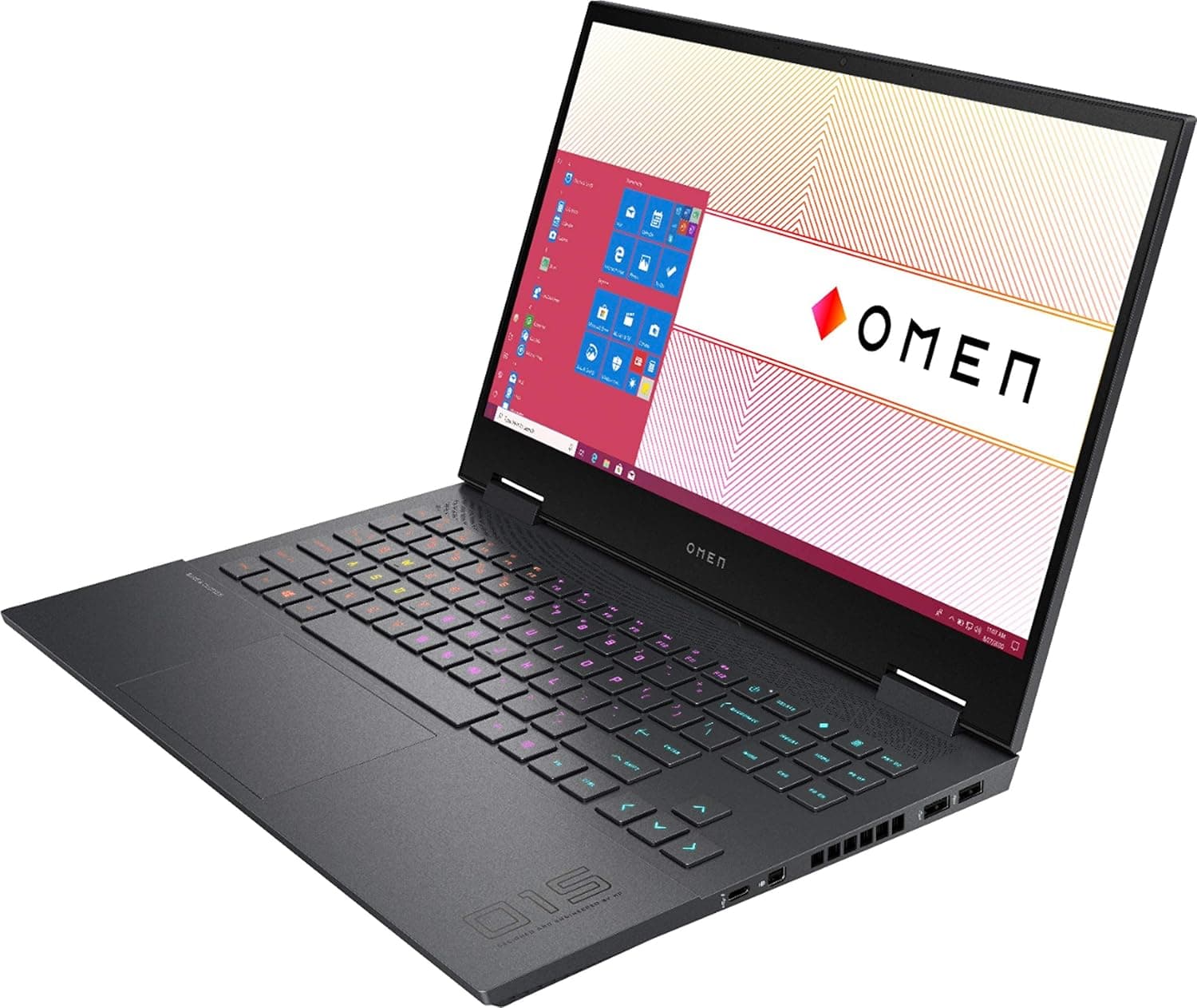 لپ تاپ گیمینگ اچ پی اومن HP OMEN 15 | i9 10885 H | 16GB DDR4 | 512GB SSD | 8GB NVIDIA GEFORCE RTX 2080 MAX-Q | 15.6 FHD 144Hz — تصویر ۴