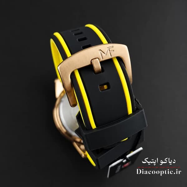 ساعت مچی مردانه اورجینال موتور ژاپنی برند مینی فوکوس سه موتور مدل Mf0244G.02 بند رابر — تصویر ۵