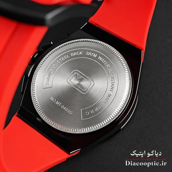 ساعت مچی مردانه اورجینال موتور ژاپنی برند مینی فوکوس سه موتور مدل Mf0402G.04 بند رابر — تصویر ۷