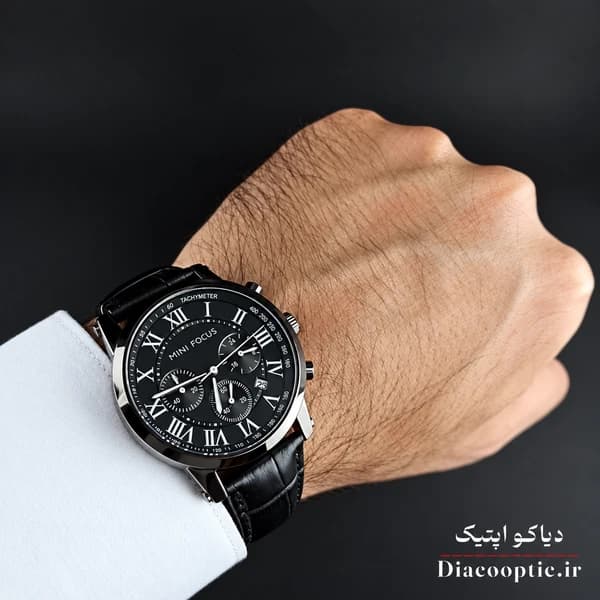 ساعت مچی مردانه اورجینال موتور ژاپنی برند مینی فوکوس سه موتور مدل Mf0415G.05 — تصویر ۹
