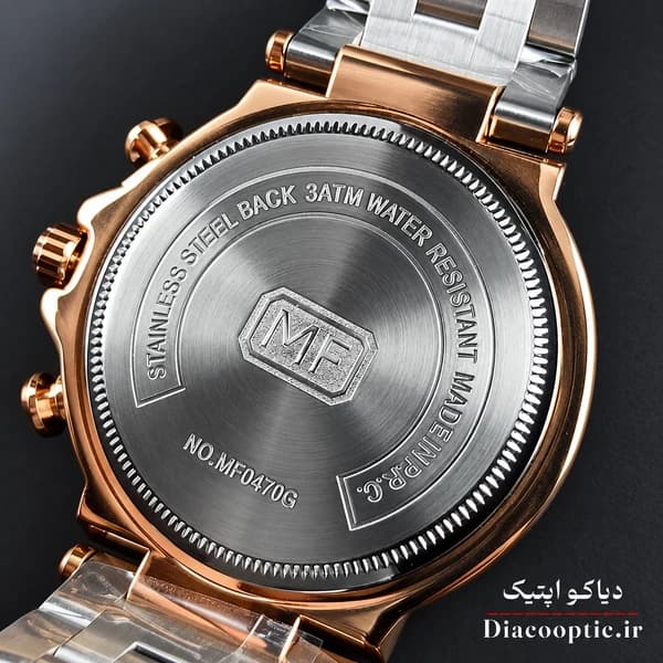ساعت مچی مردانه اورجینال موتور ژاپنی برند مینی فوکوس سه موتور مدل Mf0470G.02 — تصویر ۷