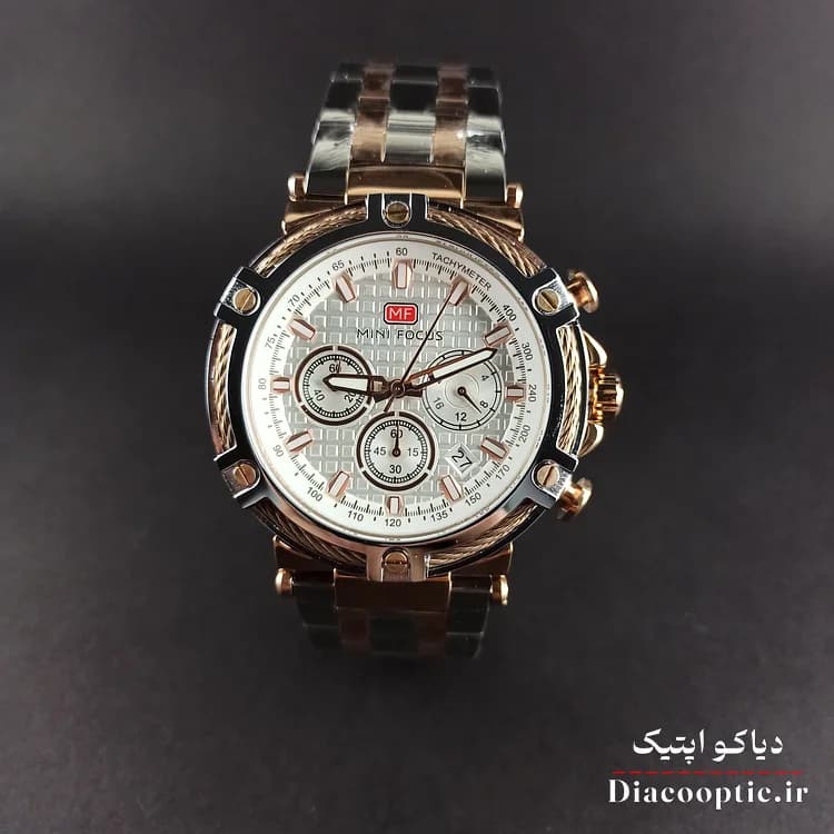 ساعت مچی مردانه اورجینال موتور ژاپنی برند مینی فوکوس سه موتور مدل Mf0470G.02 — تصویر ۱۰