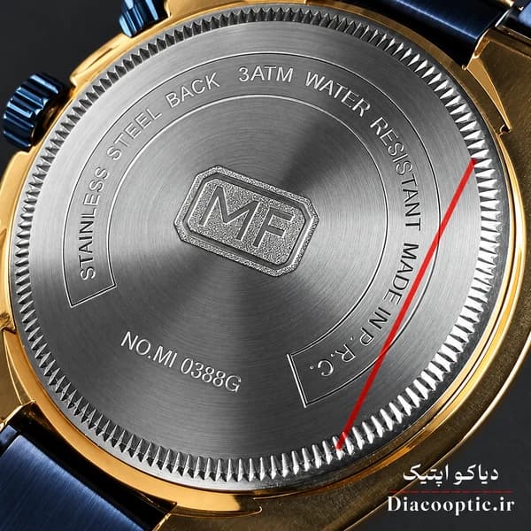 ساعت مچی مردانه اورجینال موتور ژاپنی برند مینی فوکوس سه موتور مدل Mf0339G.02 — تصویر ۷