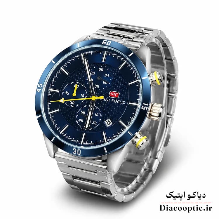 ساعت مچی مردانه اورجینال موتور ژاپنی برند مینی فوکوس سه موتور مدل Mf0403G.02 — تصویر ۲