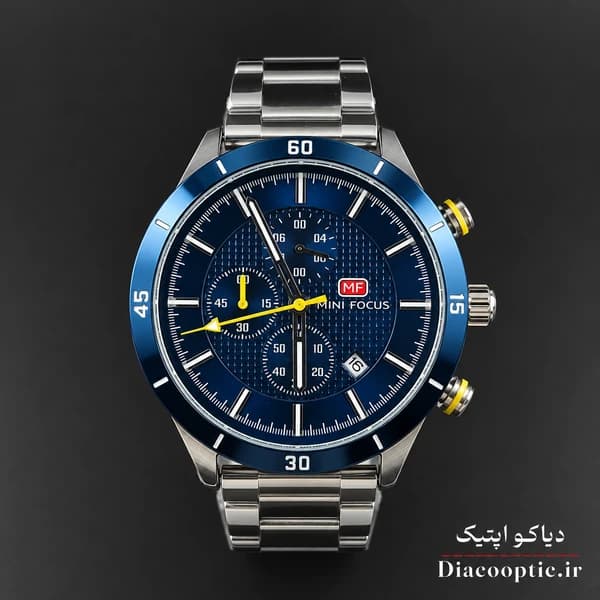 ساعت مچی مردانه اورجینال موتور ژاپنی برند مینی فوکوس سه موتور مدل Mf0403G.02 — تصویر ۳