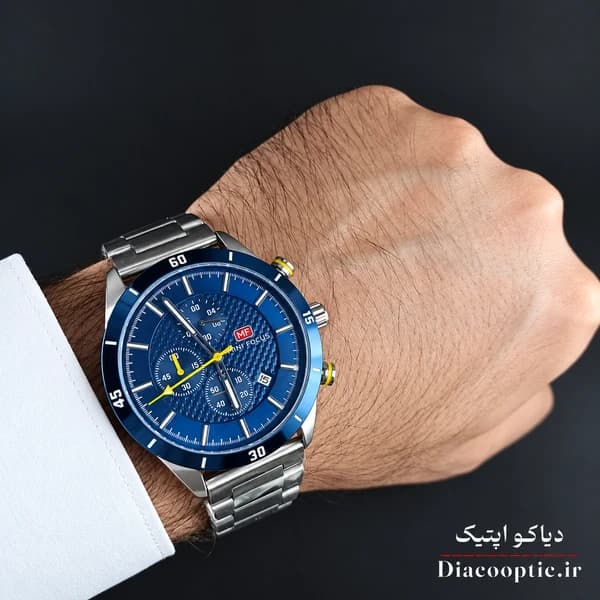 ساعت مچی مردانه اورجینال موتور ژاپنی برند مینی فوکوس سه موتور مدل Mf0403G.02 — تصویر ۸