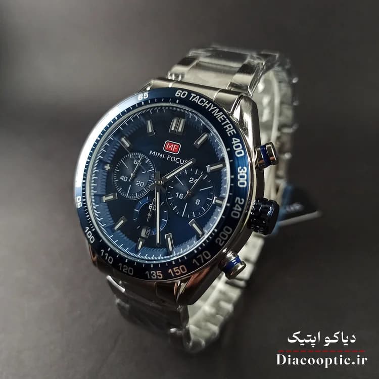 ساعت مچی مردانه اورجینال موتور ژاپنی برند مینی فوکوس سه موتور مدل Mf0403G.02 — تصویر ۱۲
