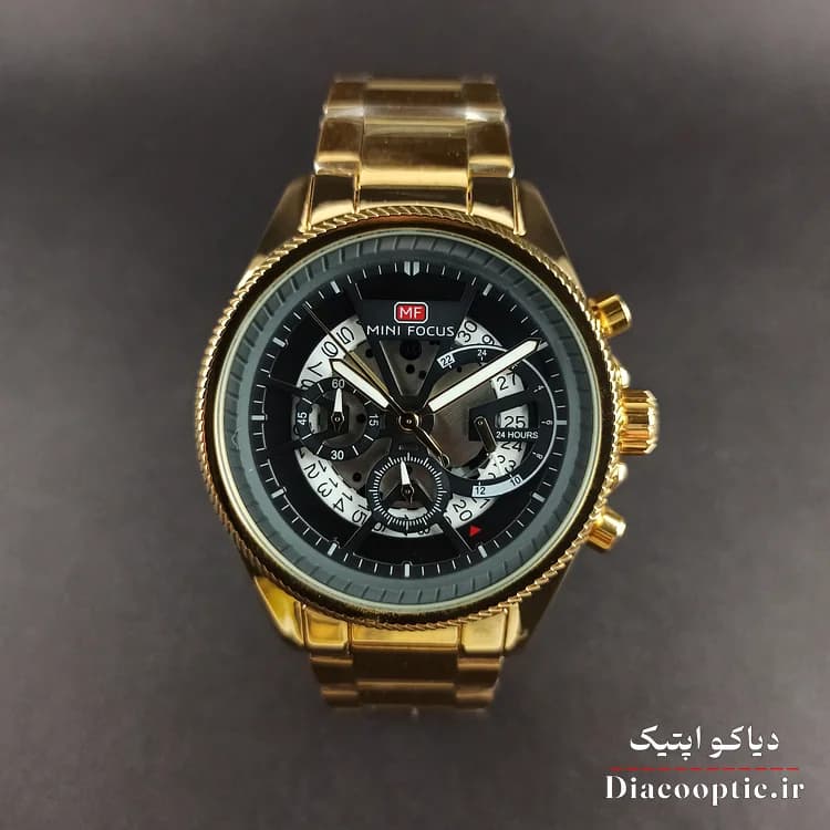 ساعت مچی مردانه اورجینال موتور ژاپنی برند مینی فوکوس سه موتور مدل Mf0490G.04 — تصویر ۱۰