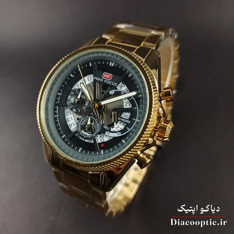 ساعت مچی مردانه اورجینال موتور ژاپنی برند مینی فوکوس سه موتور مدل Mf0490G.04 — تصویر ۱۱