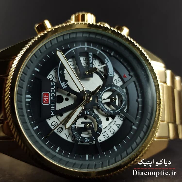 ساعت مچی مردانه اورجینال موتور ژاپنی برند مینی فوکوس سه موتور مدل Mf0490G.04 — تصویر ۱۲