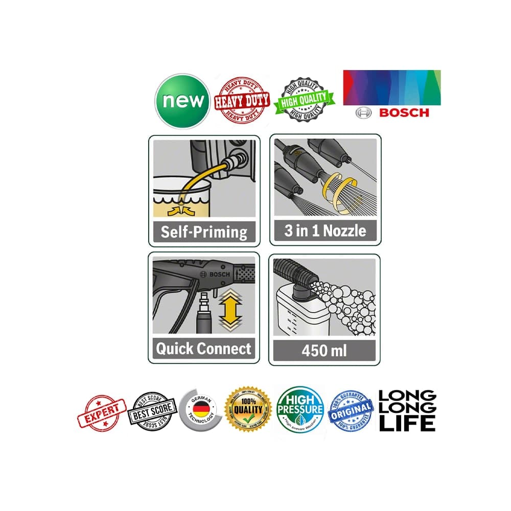 کارواش فشار قوی بوش مدل Carwash 125 — تصویر ۳