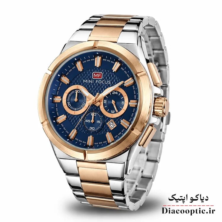 ساعت مچی مردانه اورجینال موتور ژاپنی برند مینی فوکوس سه موتور مدل Mf0495G.05 — تصویر ۲