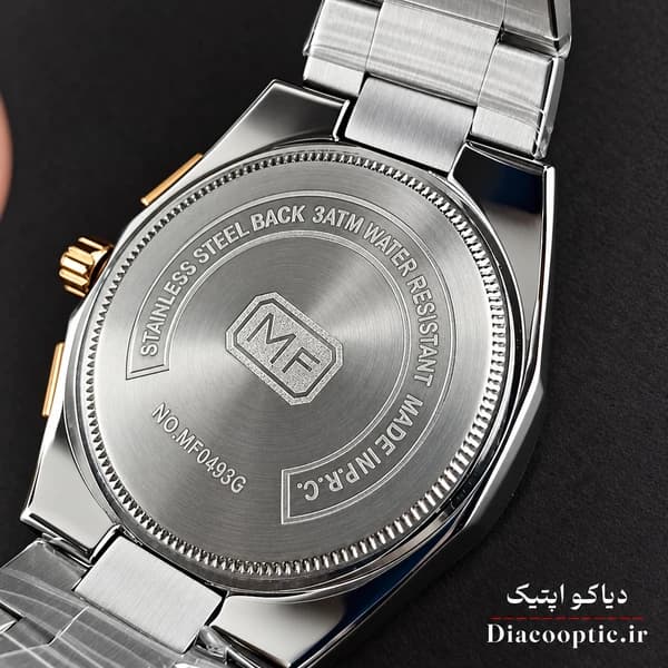 ساعت مچی مردانه اورجینال موتور ژاپنی برند مینی فوکوس سه موتور مدل Mf0495G.05 — تصویر ۷