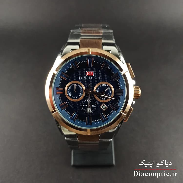 ساعت مچی مردانه اورجینال موتور ژاپنی برند مینی فوکوس سه موتور مدل Mf0495G.05 — تصویر ۱۰